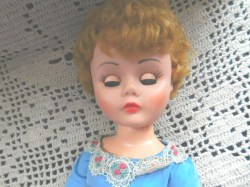 24 inch blue dress face